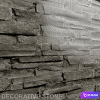 Grey stone 3D Model Vray
