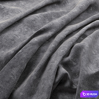 A collection of suede fabrics. 3D Model Vray
