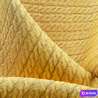 Collection of knitted fabrics 3D Model Vray