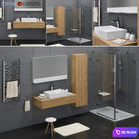 Bathroom set Ravak Formy set 02