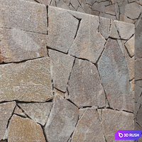 Material (seamless) - stone, panel set 84 3D Model Corona
