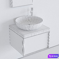 Ceramica Cielo Multiplo set 4 3D Model Vray, Corona