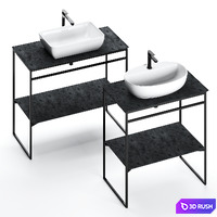 Plaza Next collection 3D Model Corona