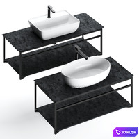 Plaza Next collection 3D Model Corona