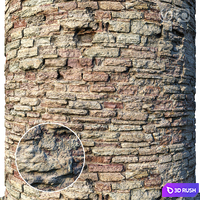 Masonry 05 (material) 3D Model Vray, Corona