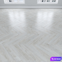 Parquet Oak, 3 types: herringbone, linear, chevron. 3D Model Vray