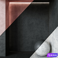 Decorative Plaster # 84 3D Model Corona
