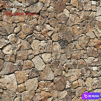 Stone Wall 1 3D Model Vray