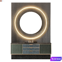 Luxury Brands Bathroom 3D Model Vray, Corona