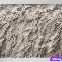 Rock cliff wall №35