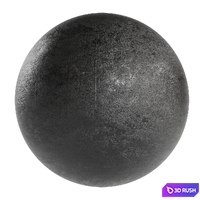 Slate concrete 3D Model Vray, Corona
