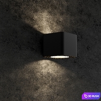Slate concrete 3D Model Vray, Corona