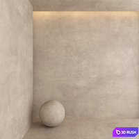 Decorative plaster 19 3D Model Vray, Corona