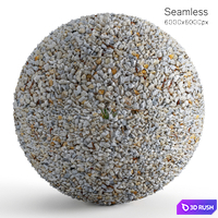 Seamless white pebble texture