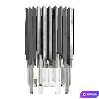 BRA WITH CRYSTALS (CHROME) 3D Model Corona