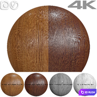 Seamless texture - Teak 3D Model Vray, Corona
