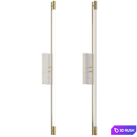 Wall lamp SLENDER from Artefacto 3D Model Vray, Corona