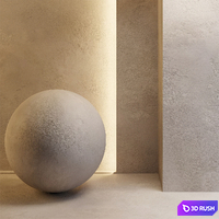 Wall plaster 3D Model Corona