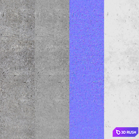 Concrete material 3D Model Corona