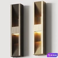 Kelly Wearstler Tribute Large Sconce 3D Model Vray, Corona