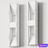 Kelly Wearstler Tribute Large Sconce 3D Model Vray, Corona