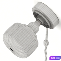 Ikea Solklint Wall Lamp 3D Model Vray, Corona