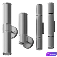 Lampatron Marble and Prisca - Wall Lamps Set 3D Model Vray, Corona