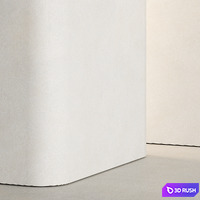 Decorative plaster 01 3D Model Corona