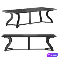 Table misaine 3D Model Corona