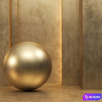 3 Gold Texture 4k (3 Color) Seamless - Tileable 3D Model Vray, Corona
