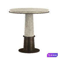 KAMILE SIDE TABLE 3D Model Vray, Corona