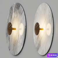 LEIA WALL 3D Model Vray, Corona