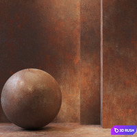 Metal Rust / PBR / Seamless / 4k / set03 3D Model Corona