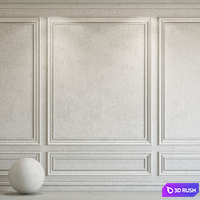 Decorative plaster with molding 254