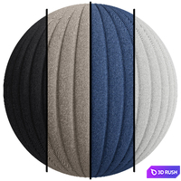 FB448 Denim Fabric(Line) | PBR | one design and 4 different colors | 4K 3D Model Vray, Corona