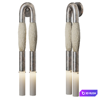Horsehair sconce
