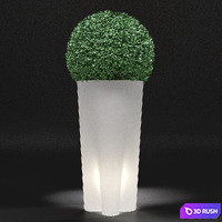 LineaLight Flower IN / Flower OUT 3D Model Vray
