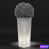 LineaLight Flower IN / Flower OUT 3D Model Vray
