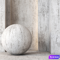 Grunge Stucco wall Texture 4K - Seamless 3D Model Vray, Corona