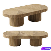 Paloma Coffee Table by Sarah Ellison 3D Model Corona