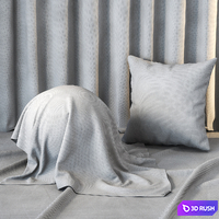 Cotton Fabric Texture 4K - Seamless - 2 Color 3D Model Vray, Corona