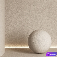 Decorative plaster set 06 3D Model Vray, Corona