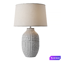 Jakarta Lamp 3D Model Vray, Corona