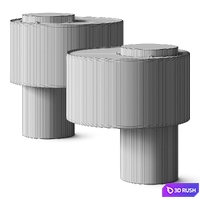 HMD Furniture Bobo Table Lamp 3D Model Vray, Corona