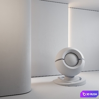 Decorative plaster_09 3D Model Corona