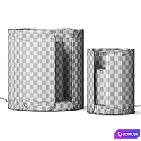 Natevo Alba Table Lamps 3D Model Vray, Corona