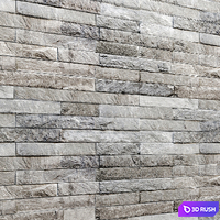 Masonry, wall, wild stone, slate 3D Model Vray