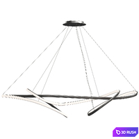 Heals Ribbon LED Pendant Lamp XL3 3D Model Vray, Corona