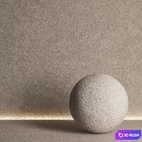 5 in 1 Set of decorative plaster No. 06 3D Model Vray, Corona