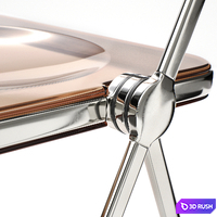 Plia Chair Anonima Castelli 3D Model Vray, Corona